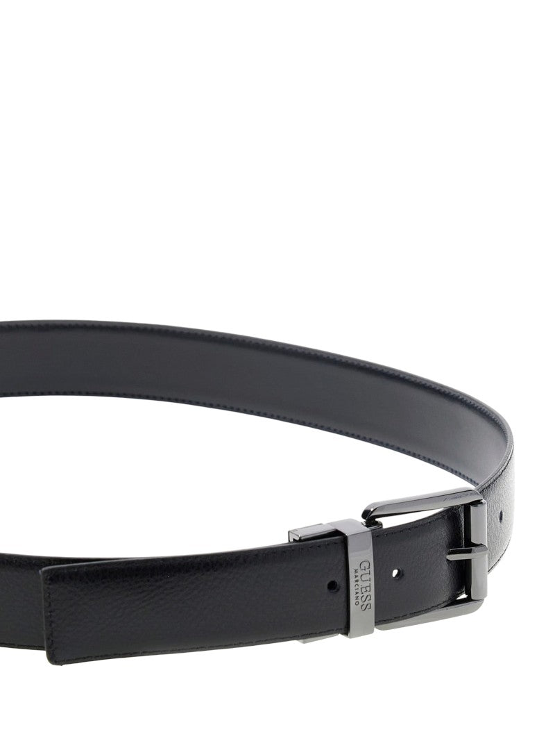 Cintura Uomo Guess in Vera Pelle con Logo | Wellington Jeans