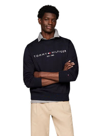 Felpa Girocollo Logo Ricamato Tommy Hilfiger | Ariano Irpino