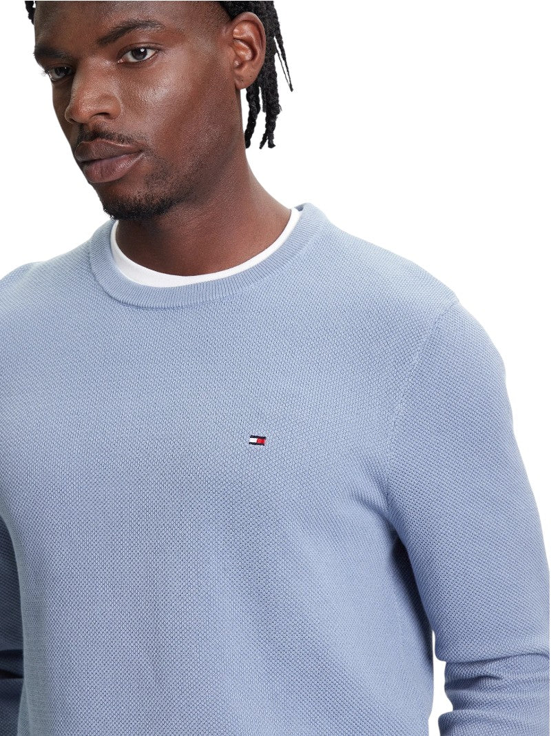 Pullover Uomo Tommy Hilfiger in Cotone Pettinato | Wellington Jeans