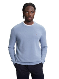 Pullover Uomo Tommy Hilfiger in Cotone Pettinato | Wellington Jeans