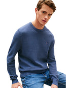 Pullover Uomo Tommy Hilfiger in Cotone Pettinato | Wellington Jeans
