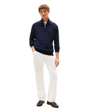 Tommy Hilfiger Maglione Collo Alto Mezza Zip - Wellington Jeans