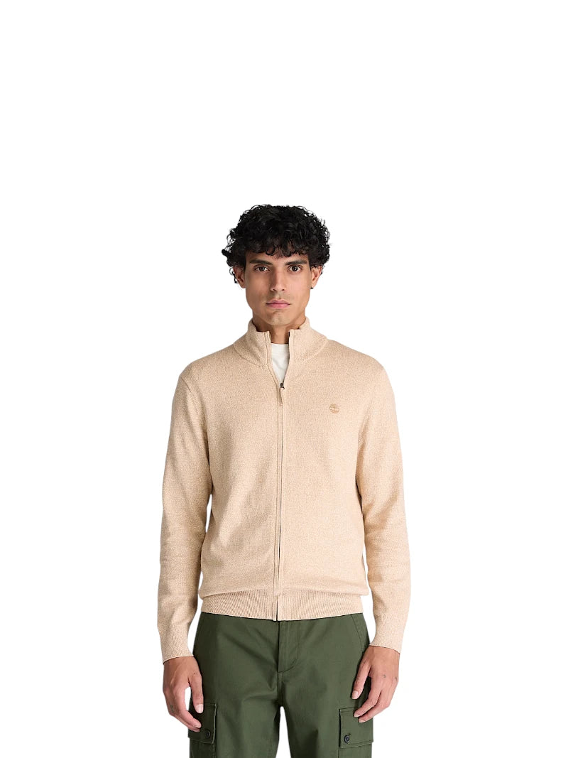 Cardigan Uomo Timberland Williams River in Cotone Full Zip