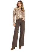 Maglione Leopardato Donna Guess Helen Stampa Animalier