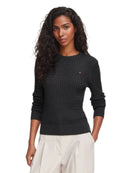 Pullover Tommy Hilfiger a Righe Maglia Intrecciata | Wellington Jeans