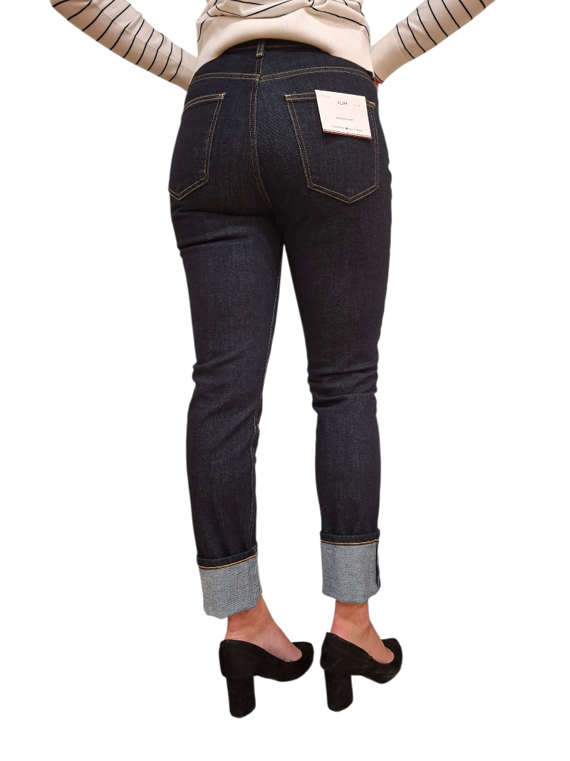 Jeans Tommy Hilfiger Slim Fit Donna Rinse