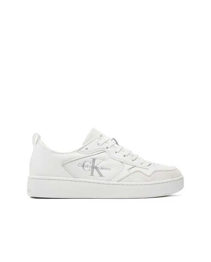 Sneakers Calvin Klein Basket Cupsole Bianche - Wellington Jeans